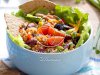 Turkey Salsa Bowls with Tortilla Wedges