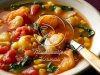 Shrimp & Cod Stew in Tomato-Saffron Broth