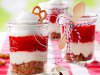 Strawberry Pretzel Dessert Jars