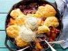 Peach and Berry Cobbler