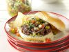 Burgers with Spicy Dill Salsa
