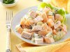 Cantaloupe Chicken Salad with Yogurt Chive Dressing