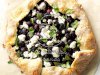 Blueberry, Basil and Goat Cheese Pie
