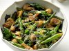 Fresh Thai Asparagus, Kale and Garlicky Mushrooms