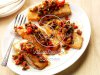 Grilled Salmon with Chorizo-Olive Sauce