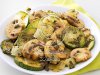 Mushroom & Zucchini Pesto Saute