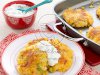Loaded Cheddar-Corn Potato Patties