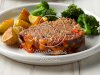 Cheddar-Topped Barbecue Meat Loaf