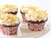 Chocolate Angel Cupcakes with Coconut Cream Frosting