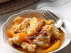Lime & Spice Peach Cobbler