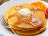 Pumpkin Pancakes with Sweet Apple Cider Syrup