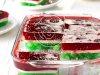 Layered Christmas Gelatin