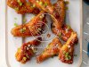 Sticky Maple Pepper Glazed Chicken Wings