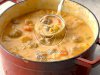 Cheesy Meatball Soup