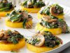 Polenta with Mushrooms and Spinach