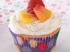 Raspberry Peach Cupcakes