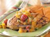 Chicken with Mango-Raspberry Salsa