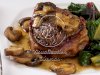 Bacon-Wrapped Filets with Scotched Mushrooms