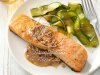 Salmon with Honey Pecan Sauce