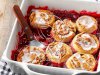 Cinnamon Roll Cherry Cobbler