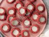 Red Velvet Thumbprint Cookies