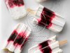 Creamy Layered Blueberry Ice Pops