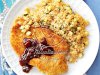 Pan-Fried Chicken with Hoisin Cranberry Sauce