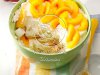 Peach Melba Trifle