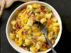 Spaghetti Squash with Apples, Bacon, and Walnuts