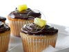 Pineapple Marzipan Cupcakes