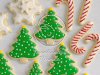 Decorated Christmas Cutout Cookies