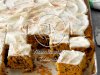 Fluffy Raisin Pumpkin Bars