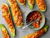 Pinto Bean Zucchini Boats
