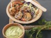 Grilled Shrimp with Cilantro Dipping Sauce