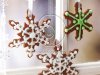 Cinnamon Snowflake Ornaments