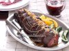 Bacon Beef Tenderloin with Cranberry Glaze