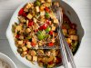 Tofu Stir-Fry with Brussels Sprouts