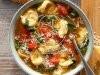Spinach and Tortellini Soup
