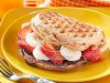 Nutty Waffle Sandwiches