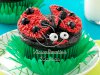 Lady Bug Chocolate Cupcakes