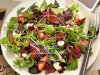 Mozzarella Strawberry Salad with Chocolate Vinaigrette