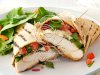 Bruschetta Chicken Wraps