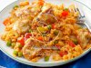 Spanish Rice with Chicken & Peas
