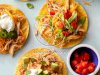 Shredded Chicken Tostadas