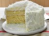 White Chocolate Fluffy Cake