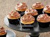 Chocolate Frosted Peanut Butter Cupcakes