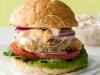 Makeover Turkey Burgers with Peach Mayo