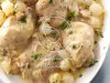 Wine-Braised Chicken with Pearl Onions