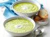 Asparagus Soup with Lemon Creme Fraiche