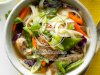 Asian Long Noodle Soup